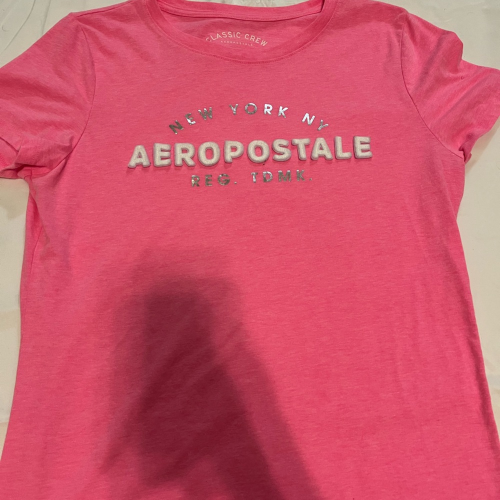Aeropostale Bright Pink Tee